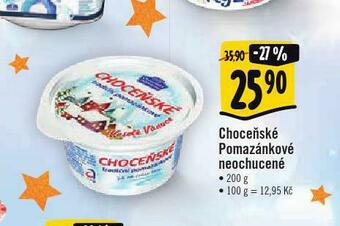 Albert Choceňské pomazánkové neochucené nabídka