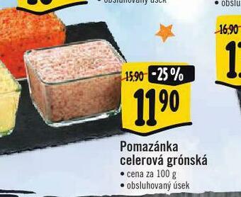Albert Pomazánka celerová grónská nabídka