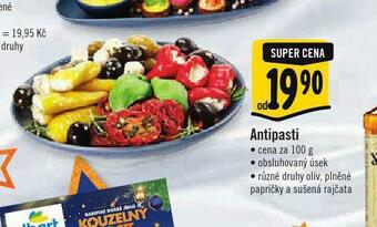 Albert Antipasti nabídka