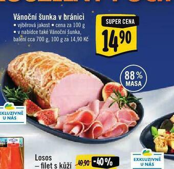 Albert Vánoční šunka v bránici nabídka