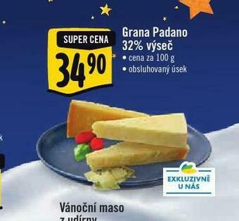 Albert Grana padano 32% výseč nabídka