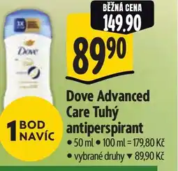 Albert Dove Advanced Care Tuhý antiperspirant nabídka