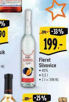 Albert Fleret slivovice nabídka
