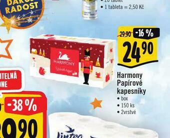 Albert Harmony papírové kapesníky nabídka