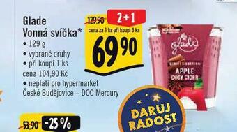 Albert Glade vonná svíčka nabídka