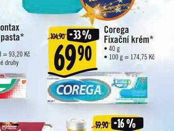 Albert Corega fixační krém nabídka