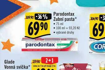 Albert Parodontax zubní pasta nabídka