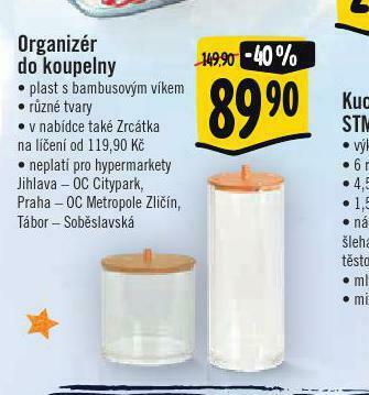 Albert Organizér do koupelny nabídka