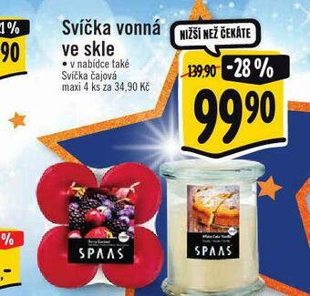 Albert Svíčka vonná ve skle nabídka