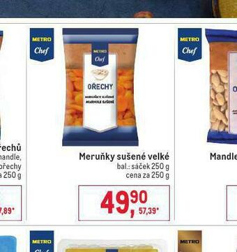 Makro Meruňky sušené velké nabídka