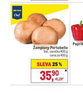 Makro Žampiony nabídka