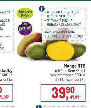 Makro Mango rte nabídka