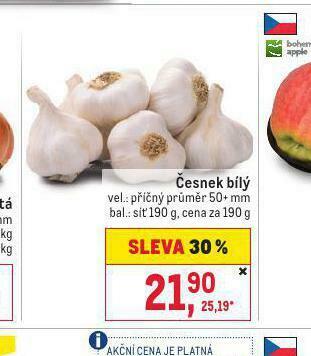 Makro Česnek bílý nabídka