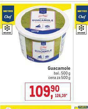 Makro Guacamole nabídka