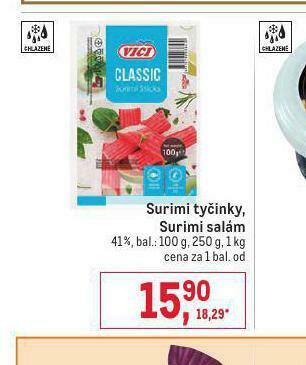 Makro Surimi tyčinky nabídka