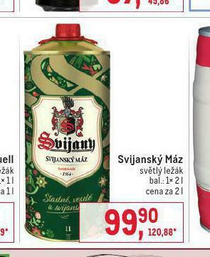 Makro Pivo svijanský máz nabídka