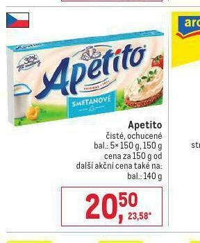 Makro Apetito nabídka