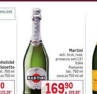Makro Martini nabídka
