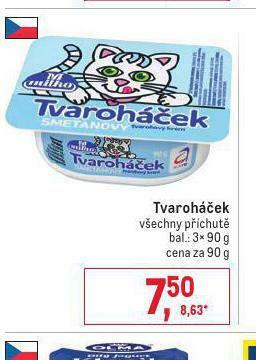 Makro Tvaroháček nabídka
