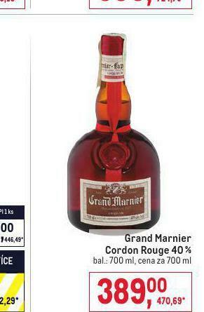 Makro Grand marnier cordon rouge 40% nabídka