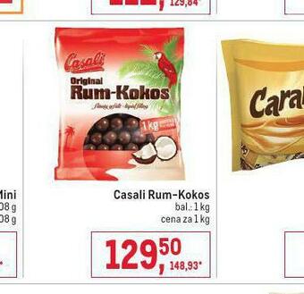 Makro Casali rum kokos nabídka