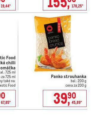 Makro Panko strouhanka nabídka