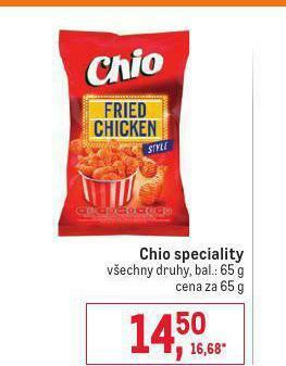 Makro Chio speciality nabídka