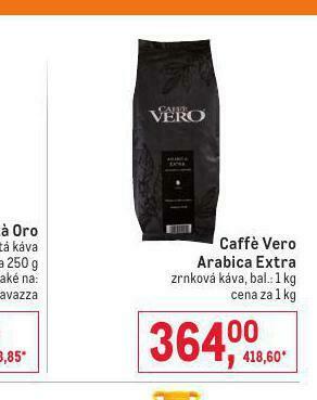 Makro Caffé vero arabica extra nabídka
