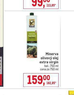Makro Minerva olivový olej extra virgin nabídka