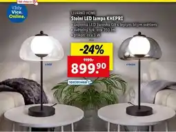 Lidl LIVARNO HOME Stolní LED lampa KHEPRI nabídka