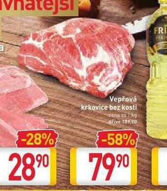 Billa Vepřová krkovice bez kosti nabídka