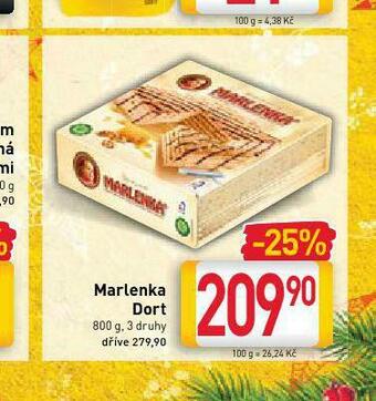 Billa Marlenka dort nabídka