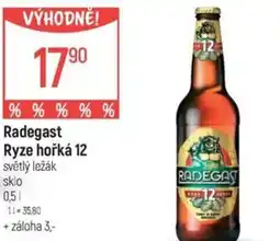 Globus Radegast Ryze hořká 12 nabídka