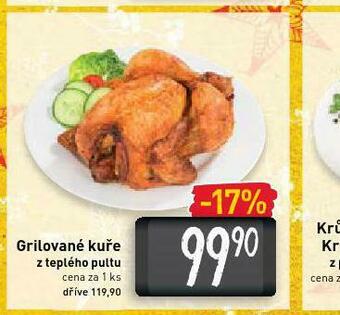 Billa Grilované kuře nabídka