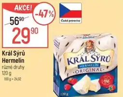 Globus Král Sýrů Hermelín nabídka