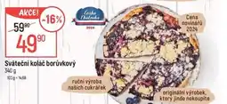 Globus Sváteční koláč borůvkový nabídka