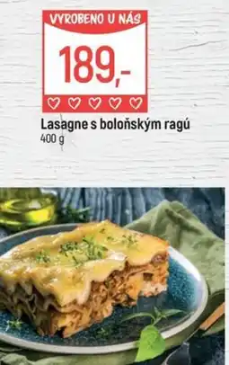 Globus Lasagne s boloňským ragú nabídka