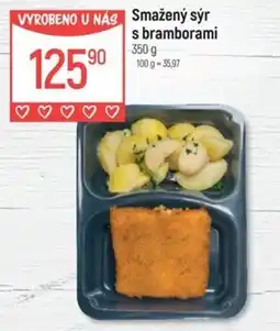 Globus Smažený sýr s bramborami nabídka