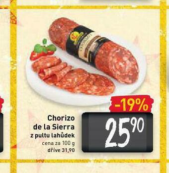 Billa Chorizo de la sierra nabídka