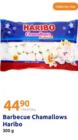 Action HARIBO Barbecue chamallows nabídka