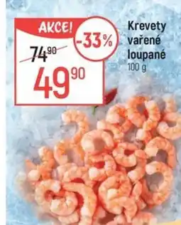 Globus Krevety vařené loupané nabídka