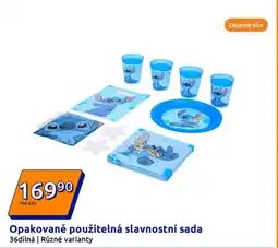Action Opakovaně použitelná slavnostní sada nabídka
