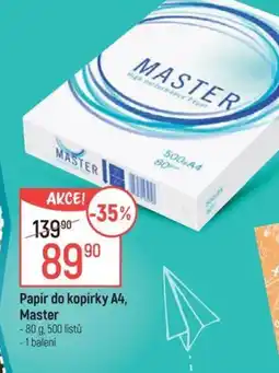 Globus Papír do kopírky A4, Master nabídka