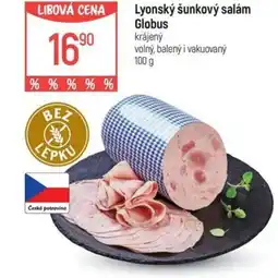 Globus Lyonský šunkový salám Globus nabídka
