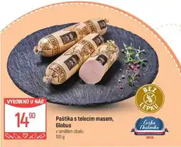 Globus Paštika s telecím masem, globus nabídka