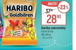 Globus Haribo cukrovinky nabídka