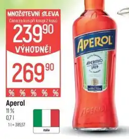 Globus Aperol 11% nabídka