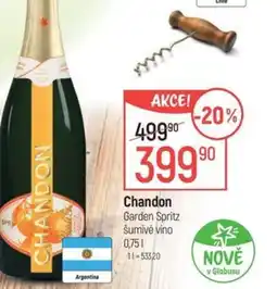 Globus Chandon Garden Spritz šumivé víno nabídka