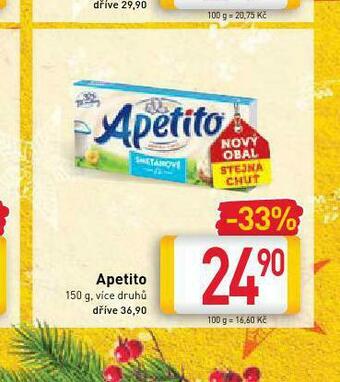 Billa Apetito nabídka