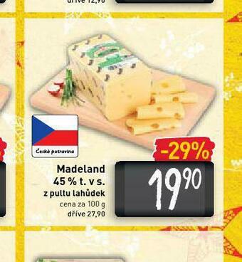 Billa Madeland 45% nabídka